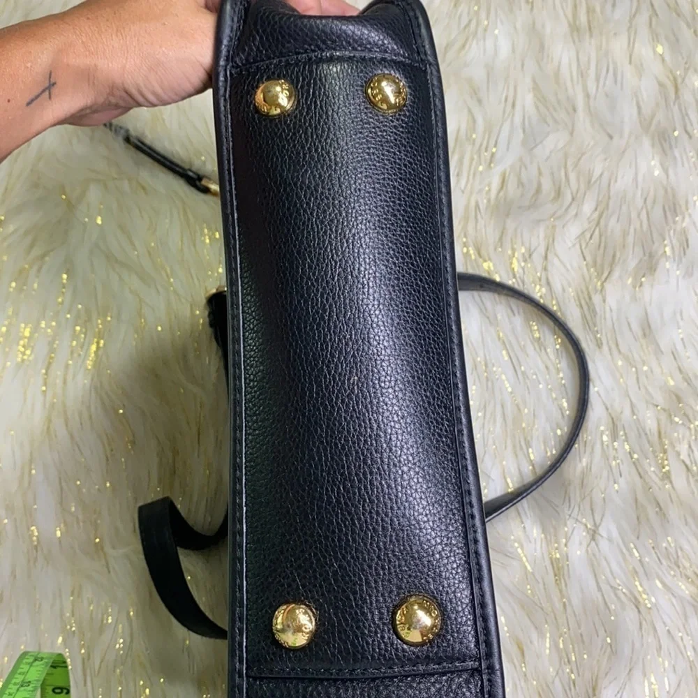 Michael Kors - Black Pebbled Leather Medium Bag